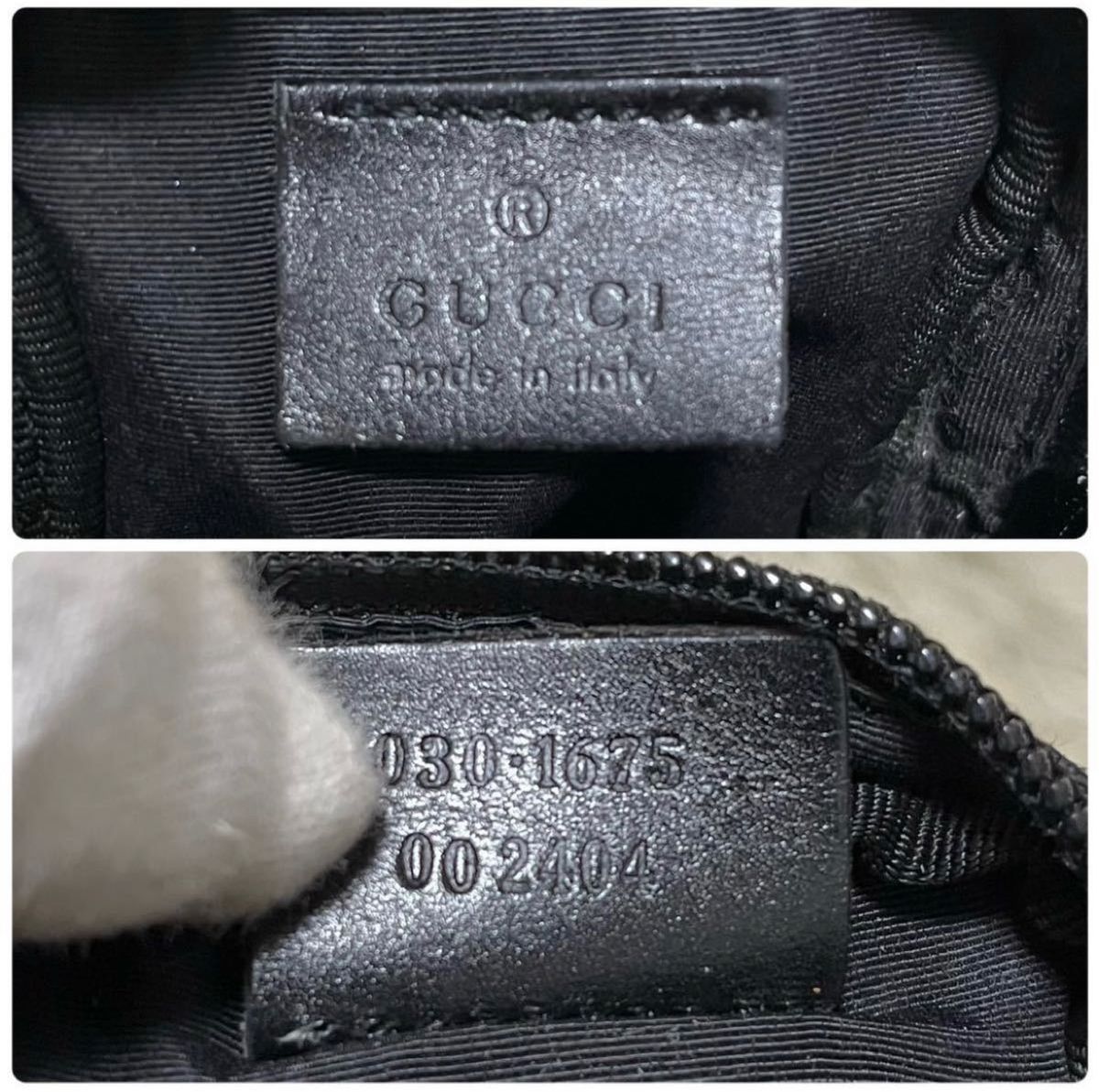 GUCCI グッチ シガレットケース タバコケース GGキャンバス×レザー