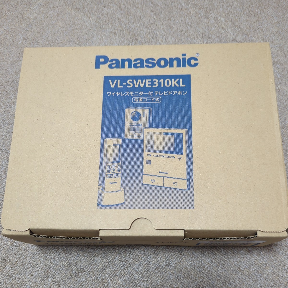 Panasonic 家じゅうどこでもドアホン テレビドアホン VL-SWE310KL