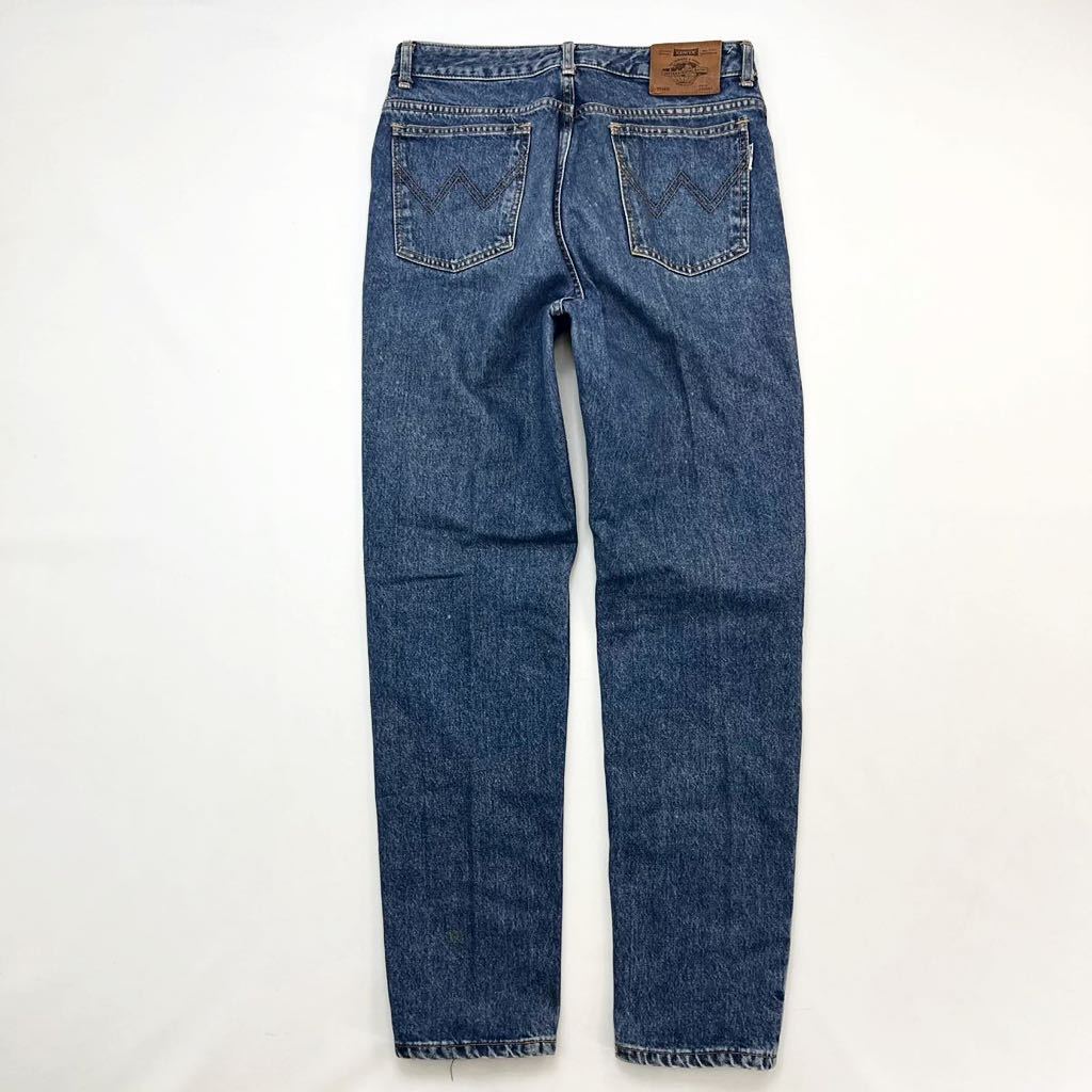 90s * EDWIN 1410-93 природа . текстура (ткани) * голубой Denim брюки конический джинсы W33 American Casual Street б/у одежда MIX Edwin #Ja6166