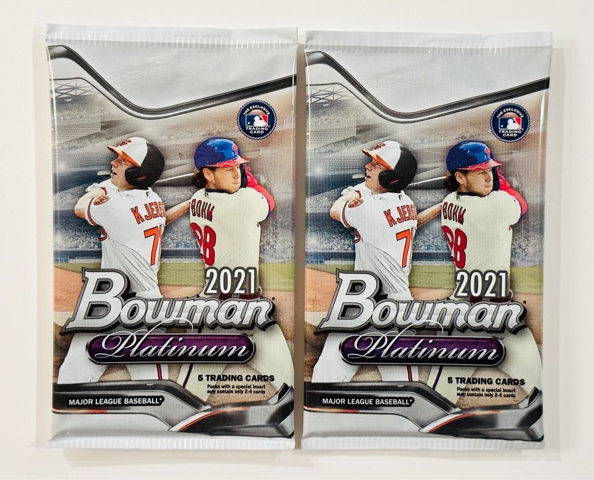 【大谷可能性あり】2021 Topps Bowman Platinum Baseball トップス カード ベースボール 2パック