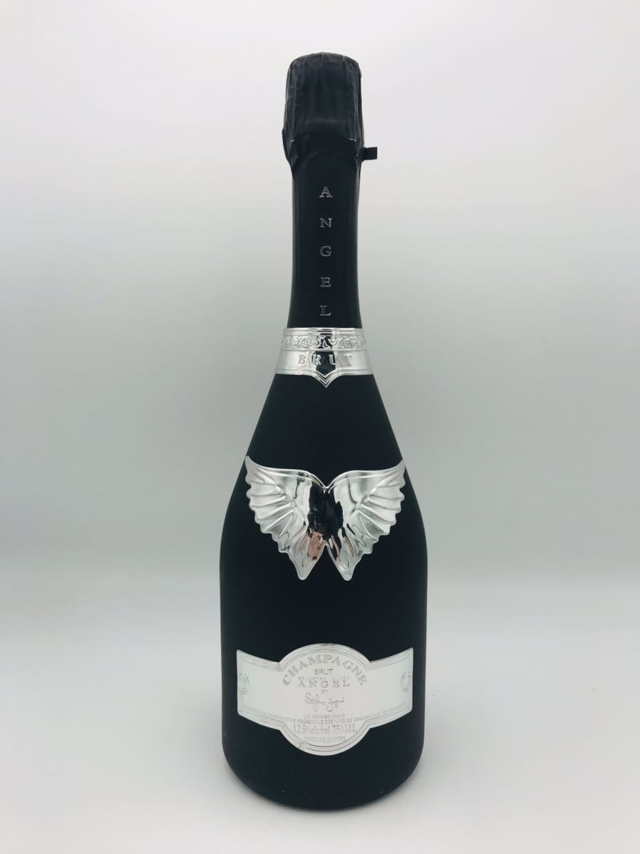 未開栓】エンジェル ブリュット ブラック ANGEL シャンパン 750ml 12.5