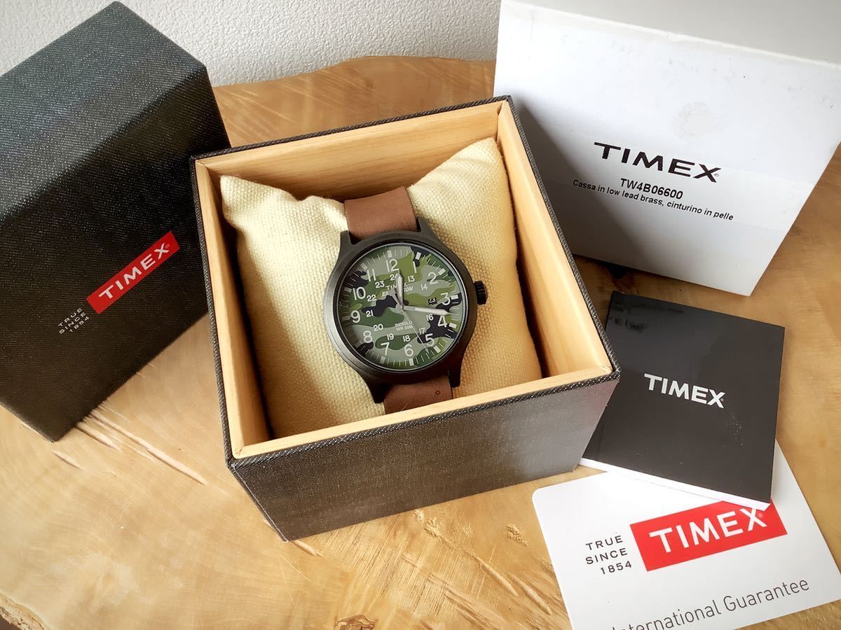 2022 新作】 【TIMEX】TW4B06600 Expedition タイメックス レザー