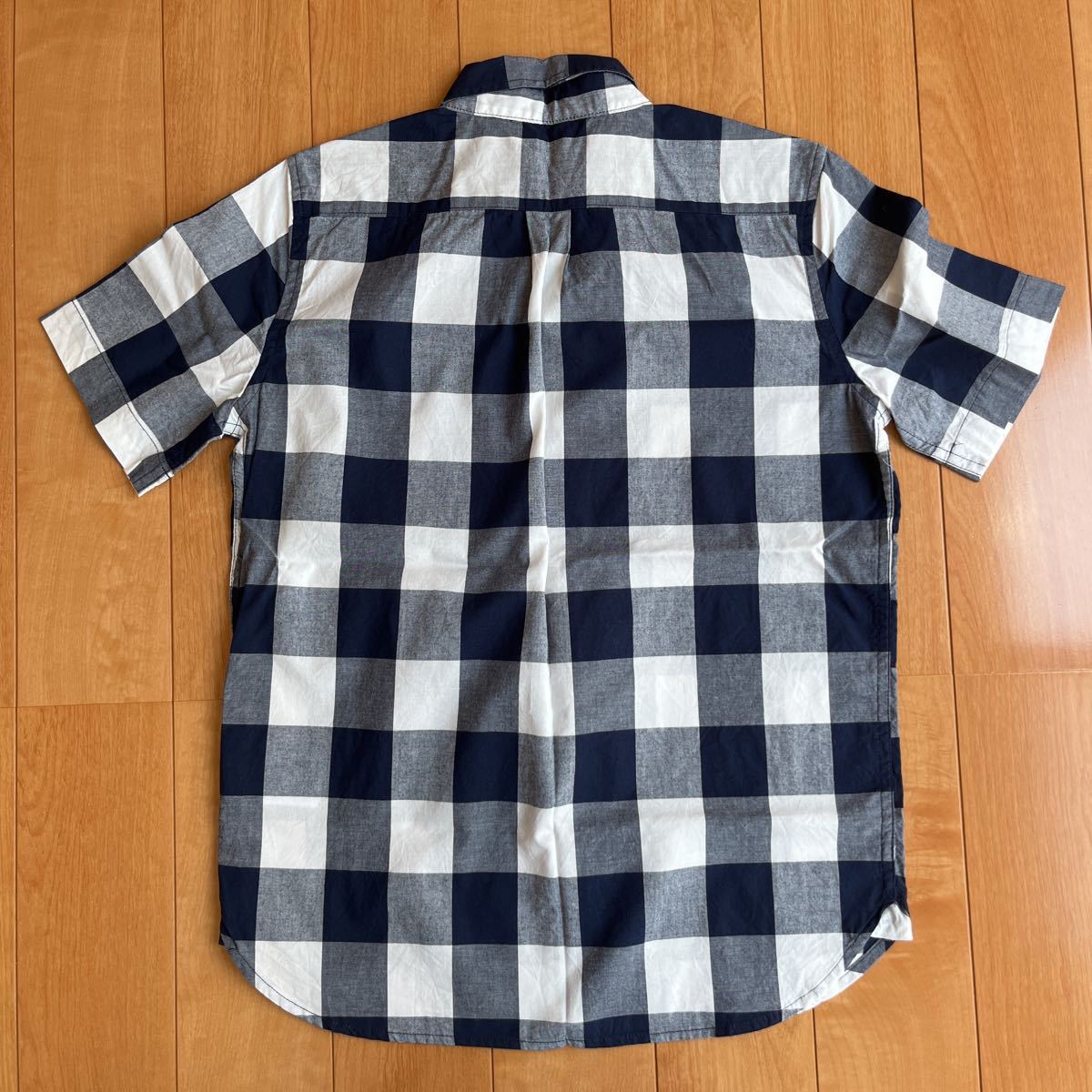 GAP KIDS Gap L Regular 140cm short sleeves tops together 3 point check shirt polo-shirt T-shirt 