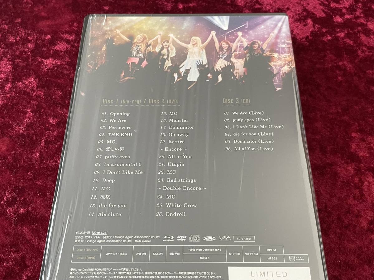 ☆アルディアス☆オフィシャル・ファンクラブ限定盤☆Blu-ray+DVD+CD