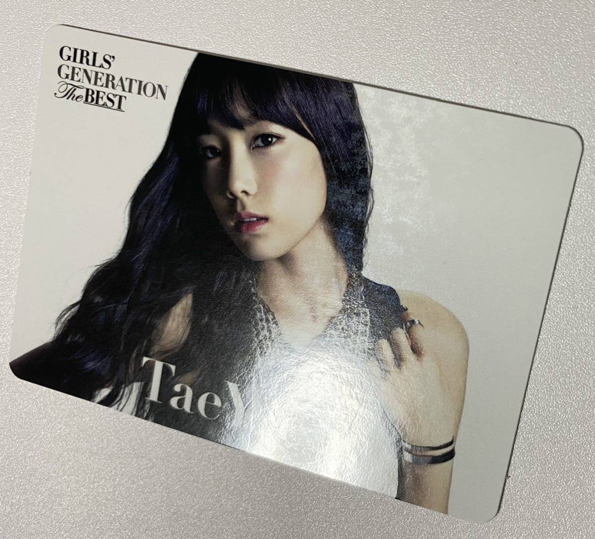少女時代 テヨン THE BEST ミュージックカード MUSIC CARD トレカ TaeYeon Photocard Girls' Generation SNSD_画像4