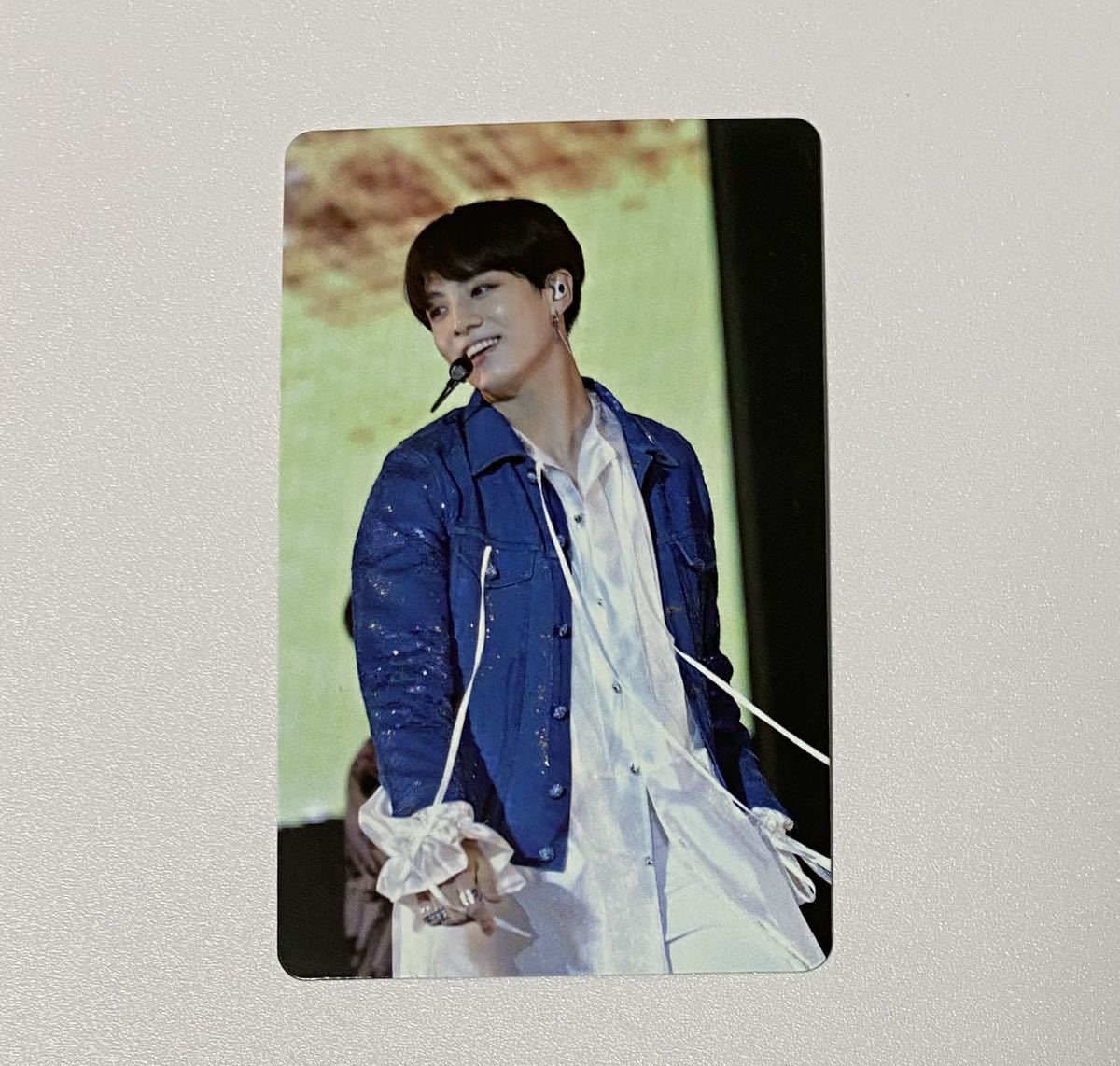 防弾少年団 ジョングク JUNGKOOK BTS WORLD TOUR LOVE YOURSELF NEW YORK LYS Blu-ray 特典 トレカ Photocard