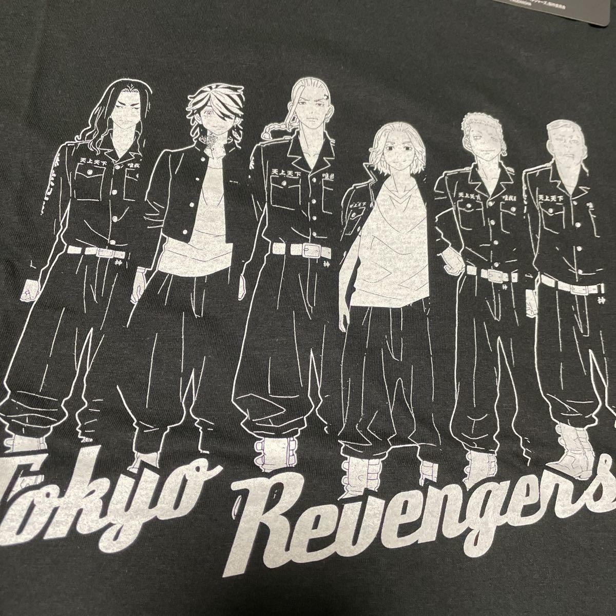 東京リベンジャーズ　半袖Tシャツ　Ｍサイズ ブラック　ナンバー2_画像2