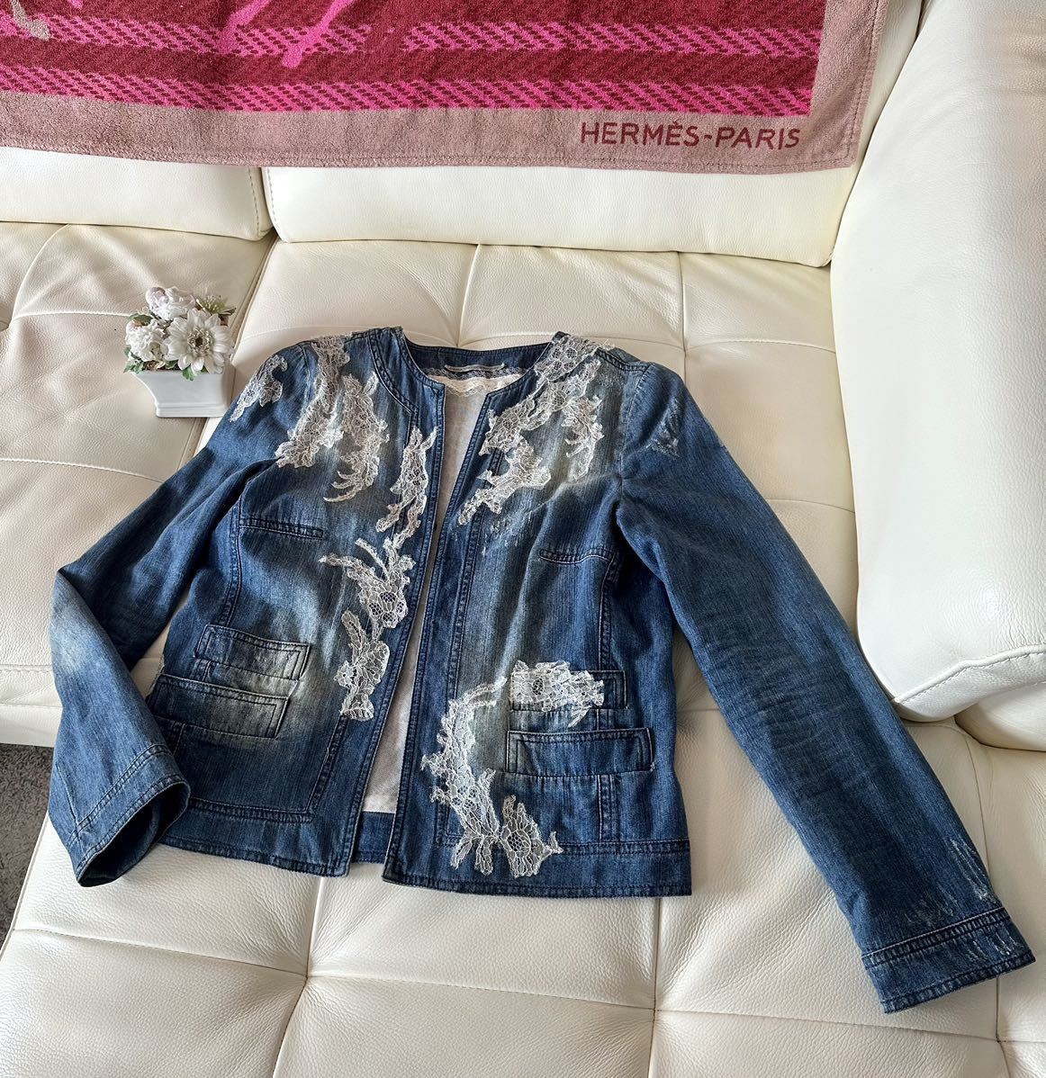 ERMANNO SCERVINOデニムジャケット 美品♪(Mサイズ)|売買された