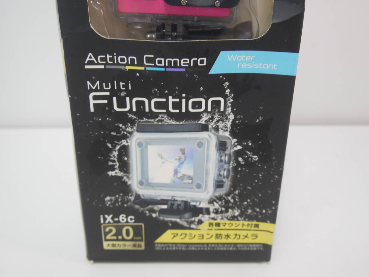 337 未使用 アクションカメラ iX-6c 2.0インチ マルチファンクション アクション防水カメラ 小型カメラ の画像3