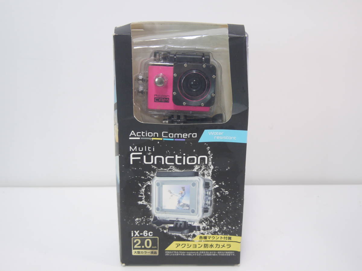 337 未使用 アクションカメラ iX-6c 2.0インチ マルチファンクション アクション防水カメラ 小型カメラ の画像1