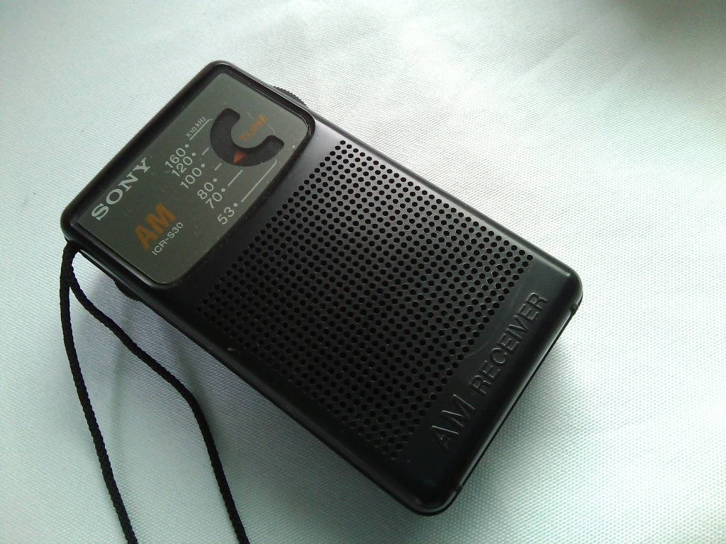 SONY ソニー AM ポケット ラジオ ICR-S30 ★動作品_画像1