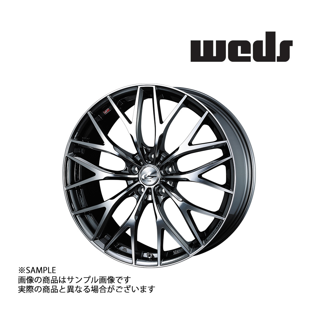 【特典付 】WEDS ウェッズ LEONIS レオニス MX 17x7.0 47 5H/100 BMCMC アルミ ホイール 1本 37424 (179131399_画像1