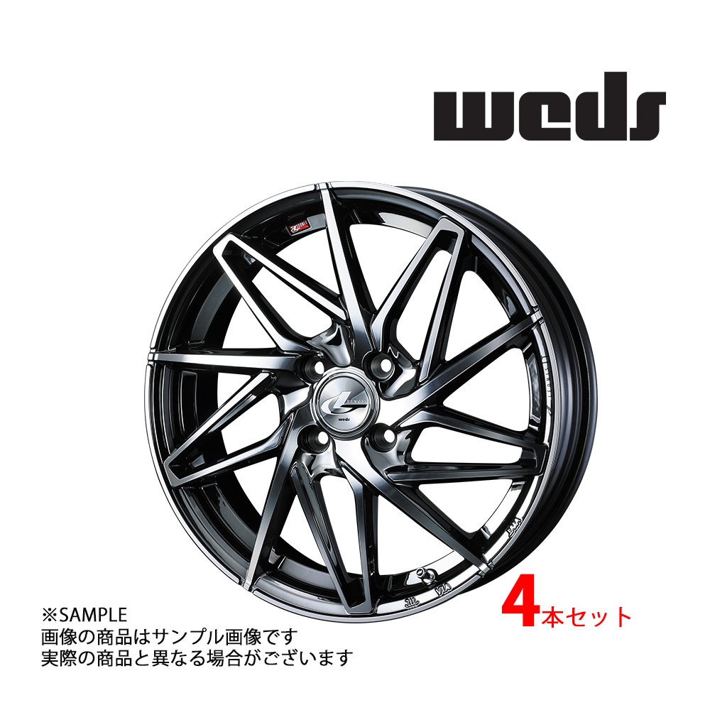 【特典付 】WEDS ウェッズ LEONIS レオニス IT 16x6.0 42 4H/100 BMCMC アルミ ホイール 4本 40575 (179132822_画像1