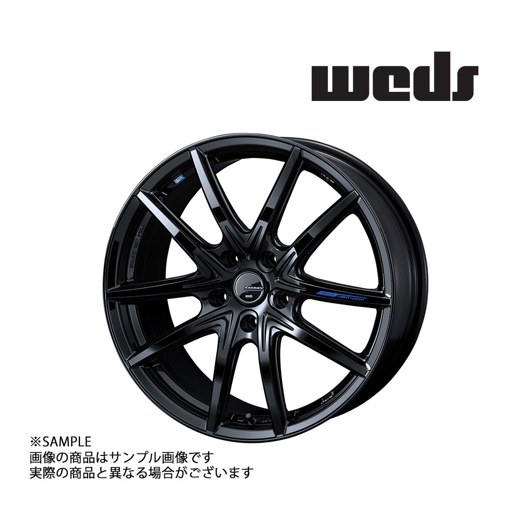 【特典付 】WEDS ウェッズ LEONIS レオニス NAVIA01 NEXT 18x7.0 53 5H/114.3 PBK アルミ ホイール 1本 39700 (179132469