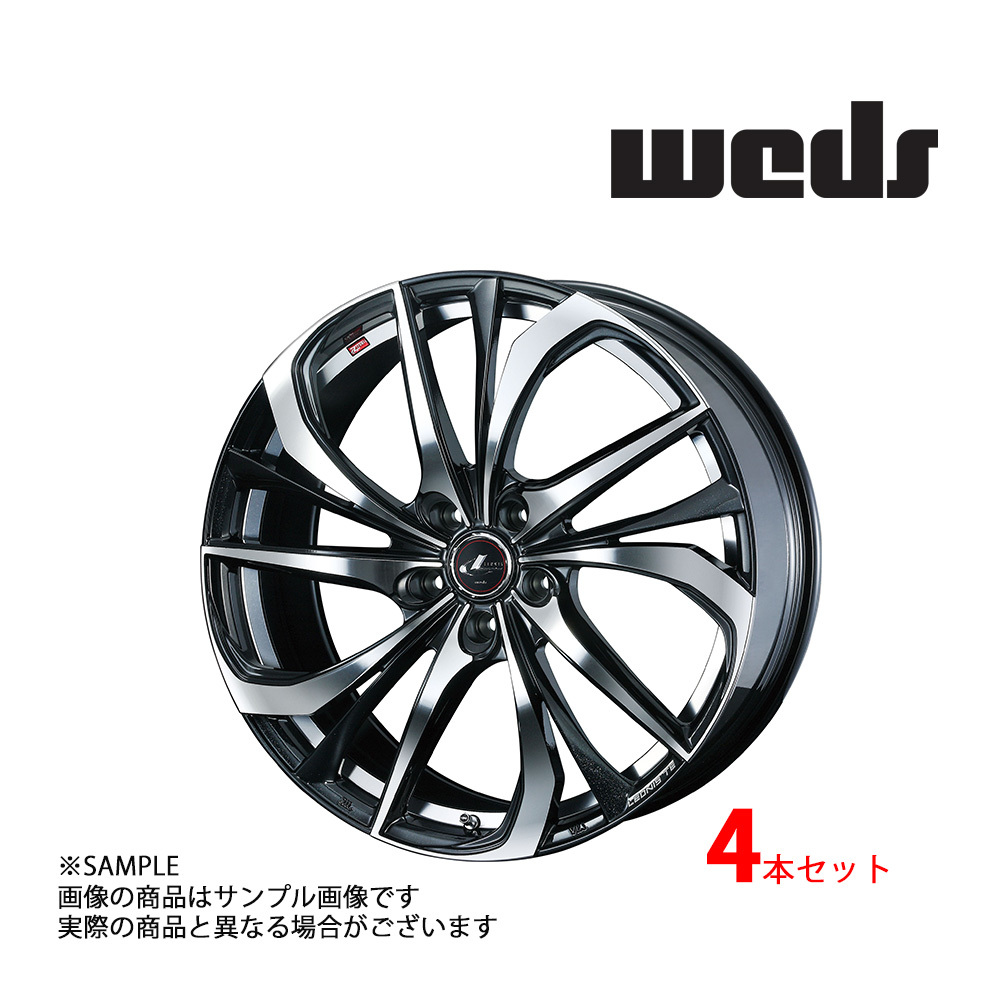 【特典付 】WEDS ウェッズ LEONIS レオニス TE 16x6.0 42 4H/100 PBMC アルミ ホイール 4本 38748 (179131870_画像1