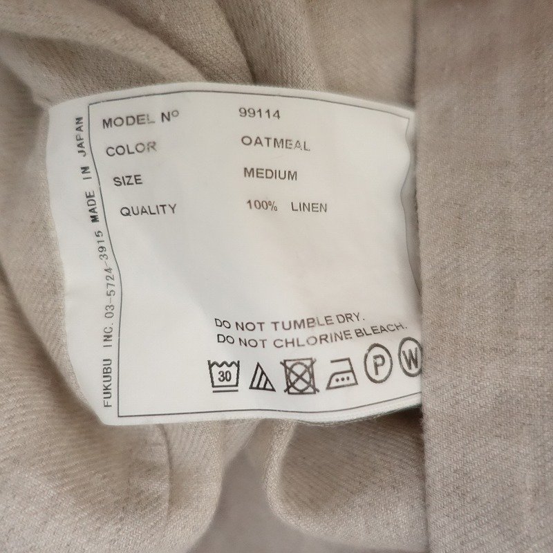 ヤエカライト YAECA WRITE *99114 GATHER BLOUSE LONG ワンピース*M