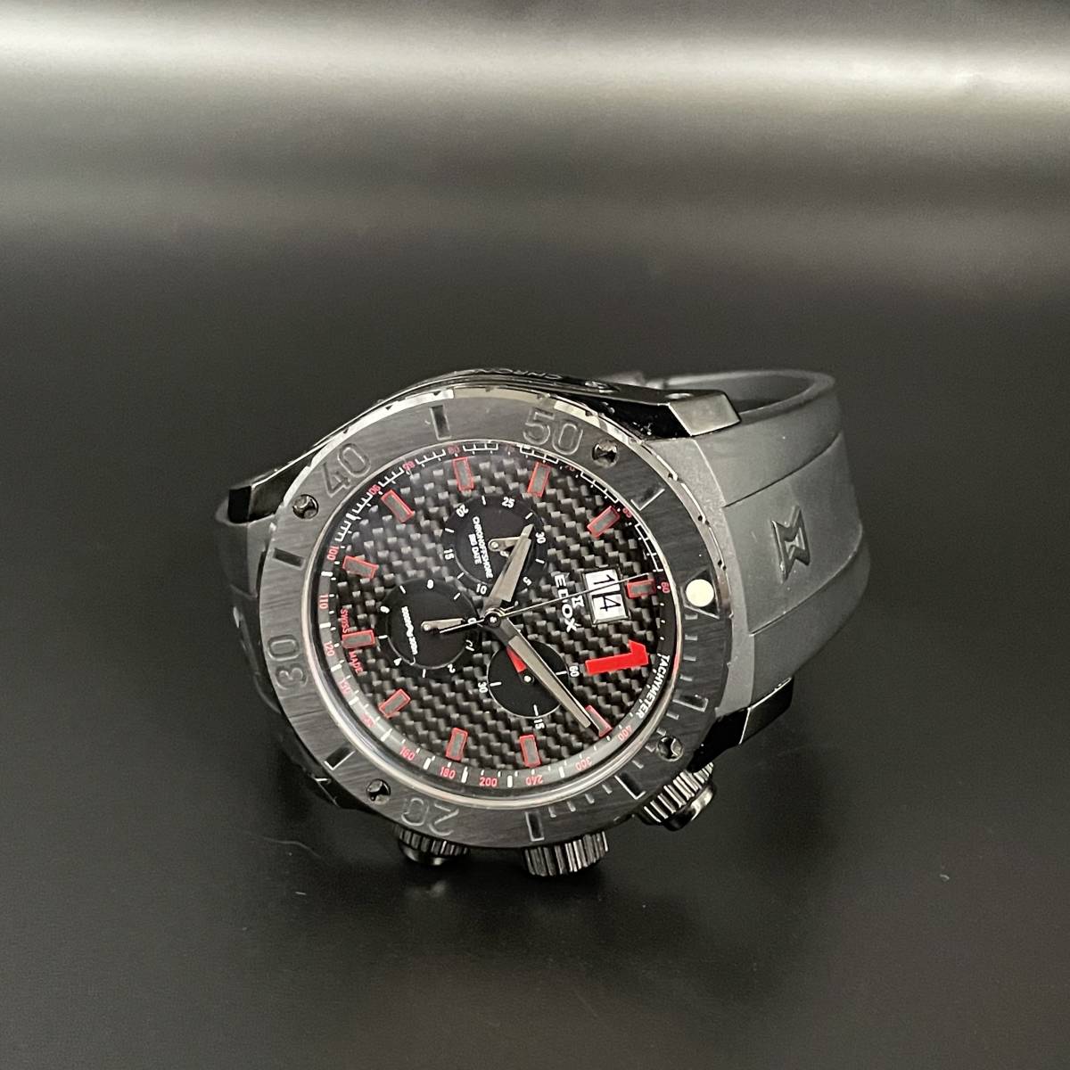 大人気】/エドックス/EDOX/10220 クロノオフショア1/44㎜/メンズ腕時計