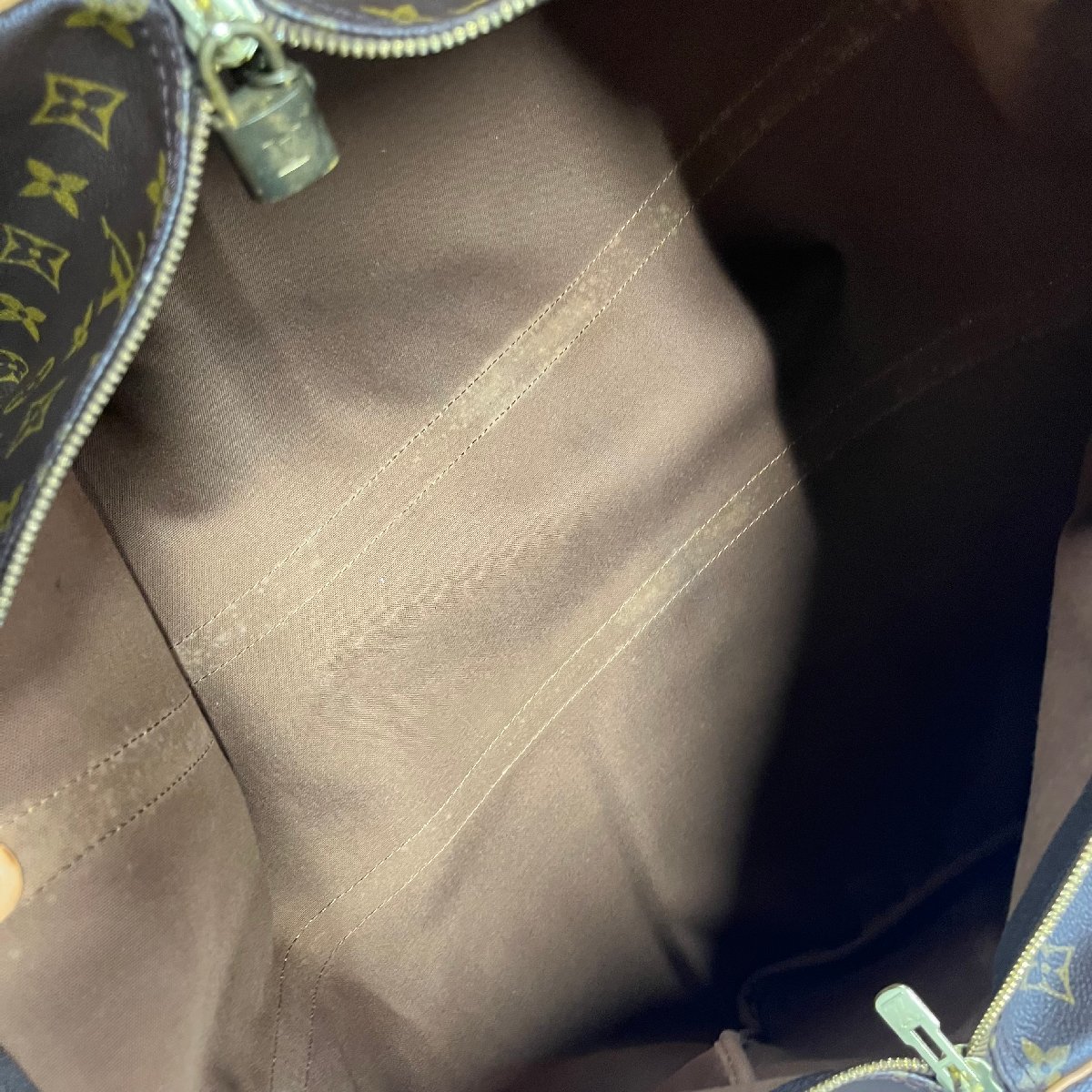 ◎J142 Louis Vuitton キーポルバンド リエール60 M41412 ボストンバッグ モノグラム (rt)の画像6