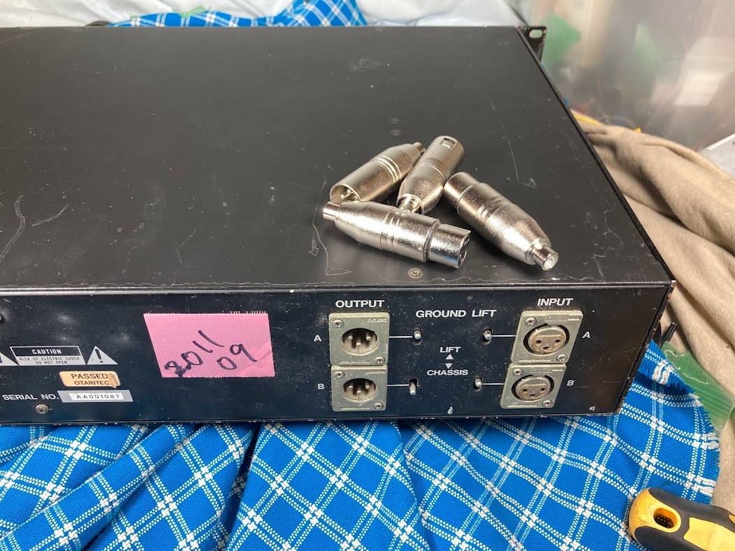 Intercity　　PEQ　パラメト　AEF-1 　ステレオ　７（14ブロック）　完動品【3ヶ月保証】_画像8