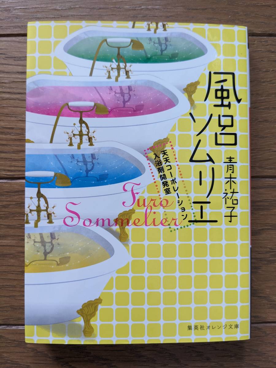 青木祐子（文庫本1冊）＜これは経費で落ちません！スピンオフ＞風呂ソムリエ　送料\180_画像1