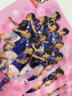 なでしこジャパン　2011　優勝　澤穂希　　◆16枚　KIRIN　サッカーファン_画像2