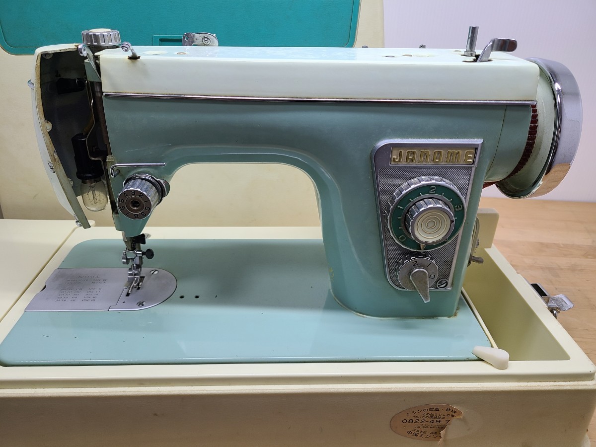 ◎ JANOME HL2-365型 ジャノメミシン フットコントローラー付き 1円