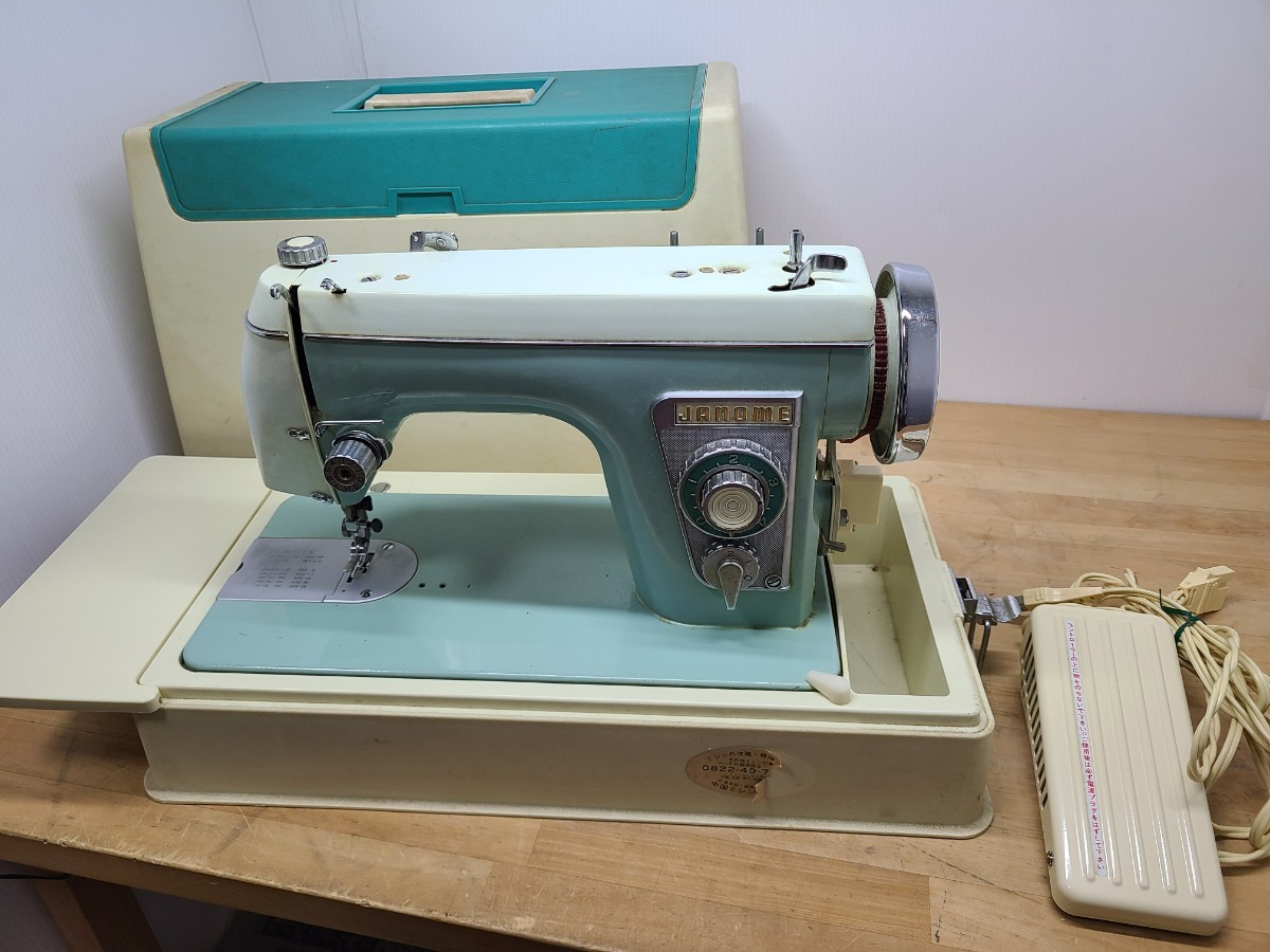 ◎ JANOME HL2-365型 ジャノメミシン フットコントローラー付き 1円