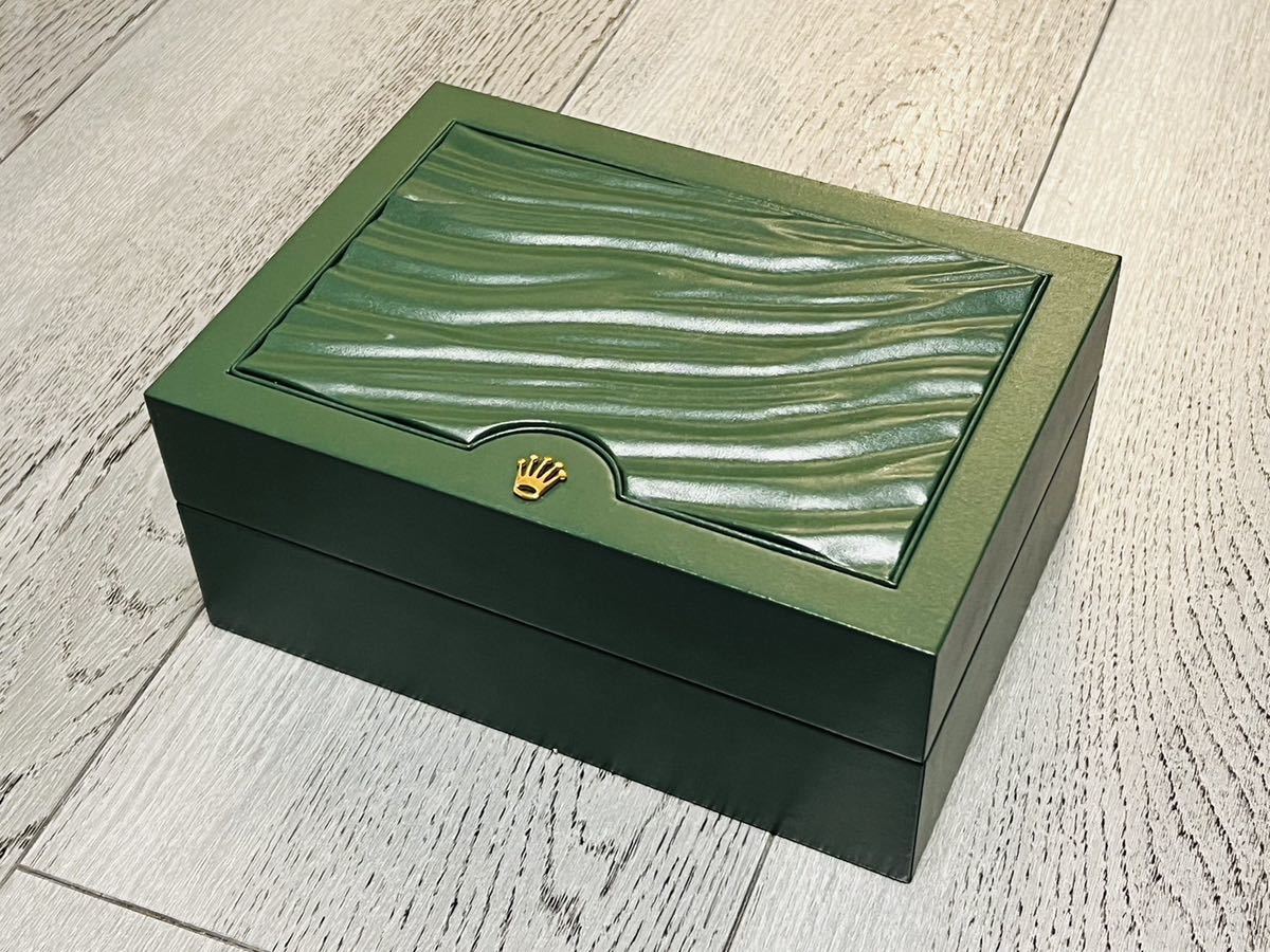 正規/純正品】ROLEX ロレックス 空箱 BOX ケース 緑×グリーン-