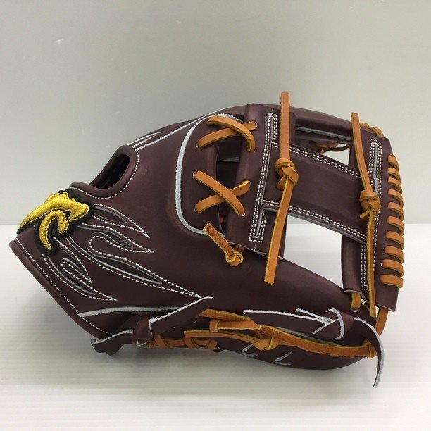 専門店では STUDIO GLOVE リュウ 中古品 RYU 6104 内野手用グローブ
