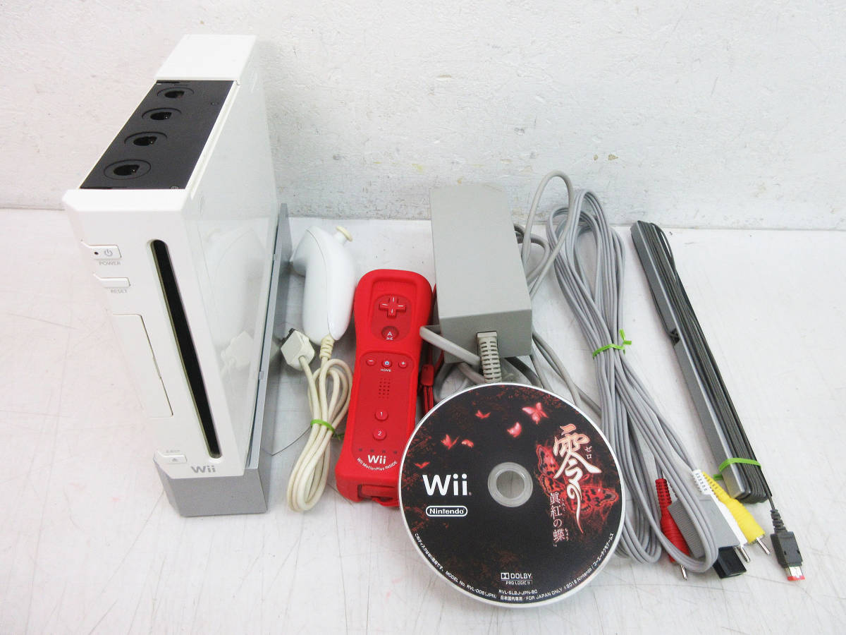 Nintendo Wii RVL-S-KABH すぐに遊べる本体ソフトセット