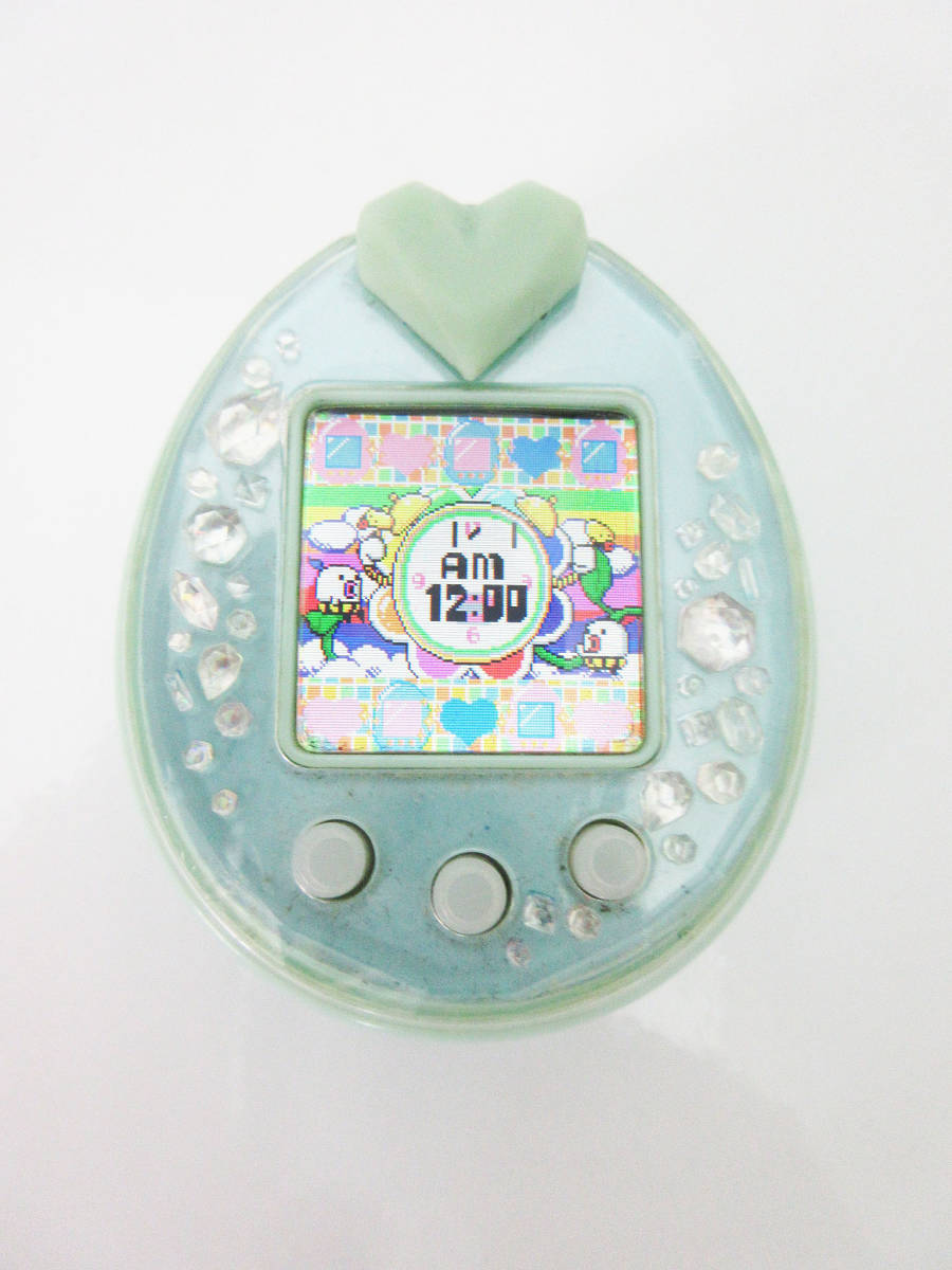 H425○たまごっち ぴーす グリーン バンダイ○Tamagotchi P's BANDAI