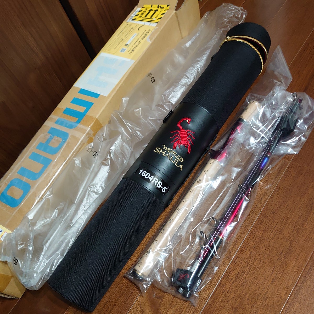 送料無料 新品 未使用 シマノ 20 ワールドシャウラ ドリームツアーエディション 1604RS-5 SHIMANO WORLD SHAULA パックロッド ベイト用