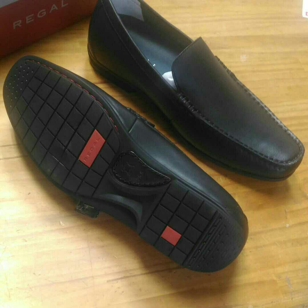  new goods Reagal Regal 56HR Loafer Drive shoes black 26.5cm iix