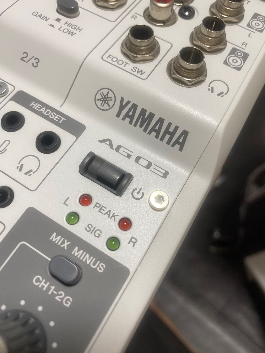 YAMAHA ヤマハ YAMAHA AG03mk2 ホワイト｜Yahoo!フリマ（旧PayPayフリマ）