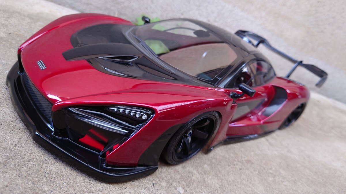 ☆1/10 RCボディ タミヤ マクラーレン・セナ レースボディ 未使用完成