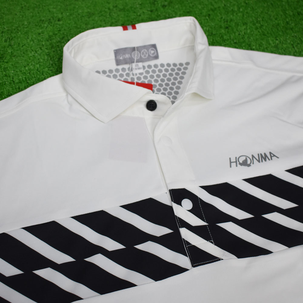 高価値 HONMA ホンマ ゴルフ ポロシャツ【ホワイト/XL】新品！ その他 