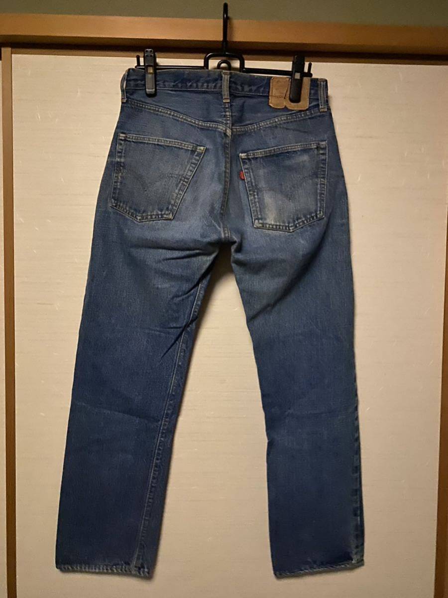 極上 濃紺 Levi's 501 66前期 W32 70s ビンテージ デニム リーバイス