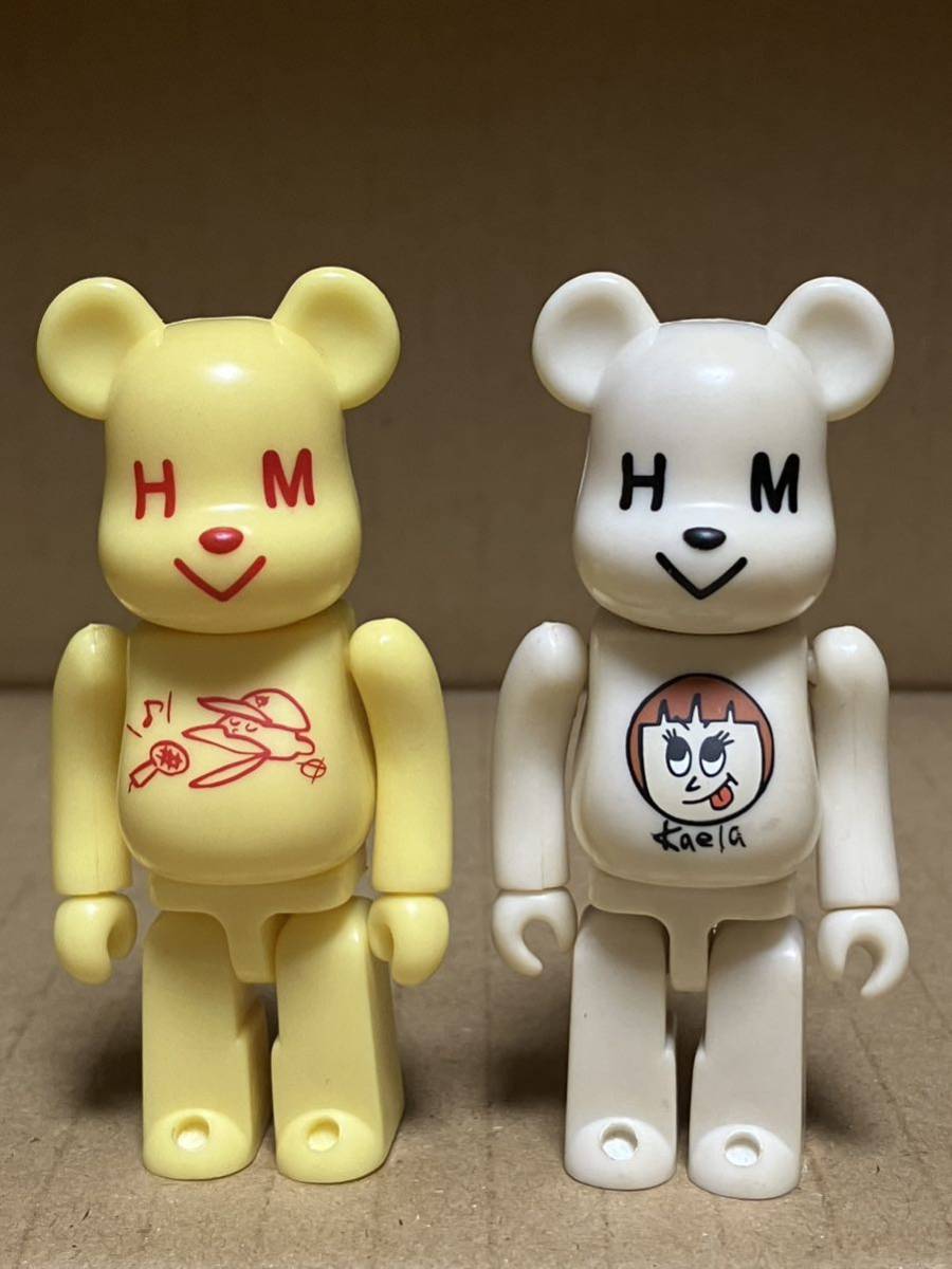 絶版 奥田民生 木村カエラ ベアブリック セット BE@RBRICK 検: シークレット ユニコーン グッズ　DVD Tシャツ フィギュア メディコムトイ_画像1