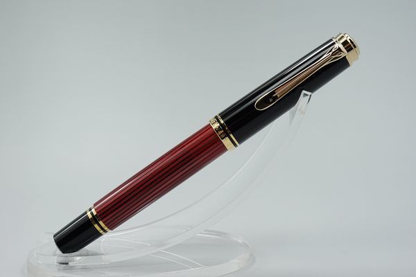 新品】ペリカン M400 ボルドー EF レッド 赤(赤縞) スーベレーン