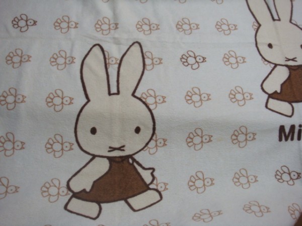 ☆美品☆miffyミッフィー/ベビー用タオルケット_画像2