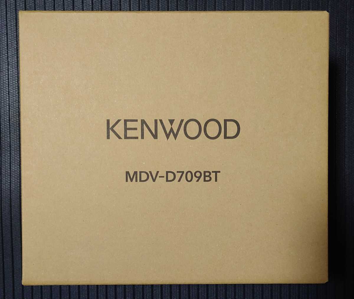 新品 MDV-D709BT KENWOOD フルセグ Bluetooth 彩速ナビ MDV-S709