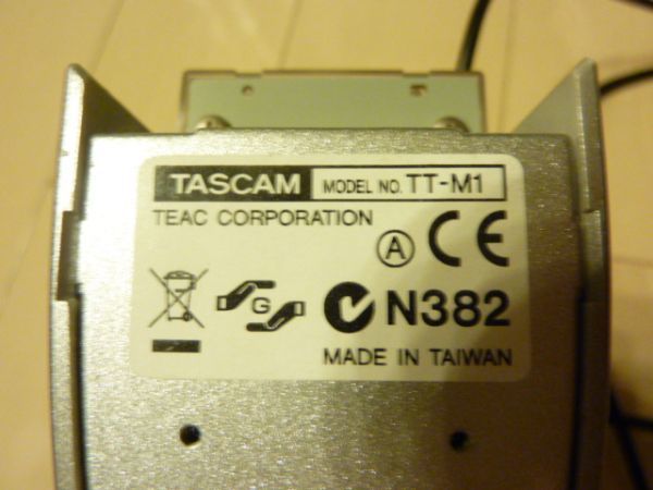 TASCAM スクラッチ コントロール ユニット CD-DJ1 用 TT-M1 ほとんど使用しておりません DJ SCRACH カートリッジ