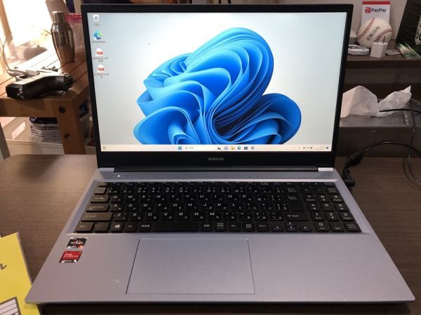 MOUSE マウス ノートパソコン B5-R7RENBSW11 Windows11 Ryzen 7 16 GB