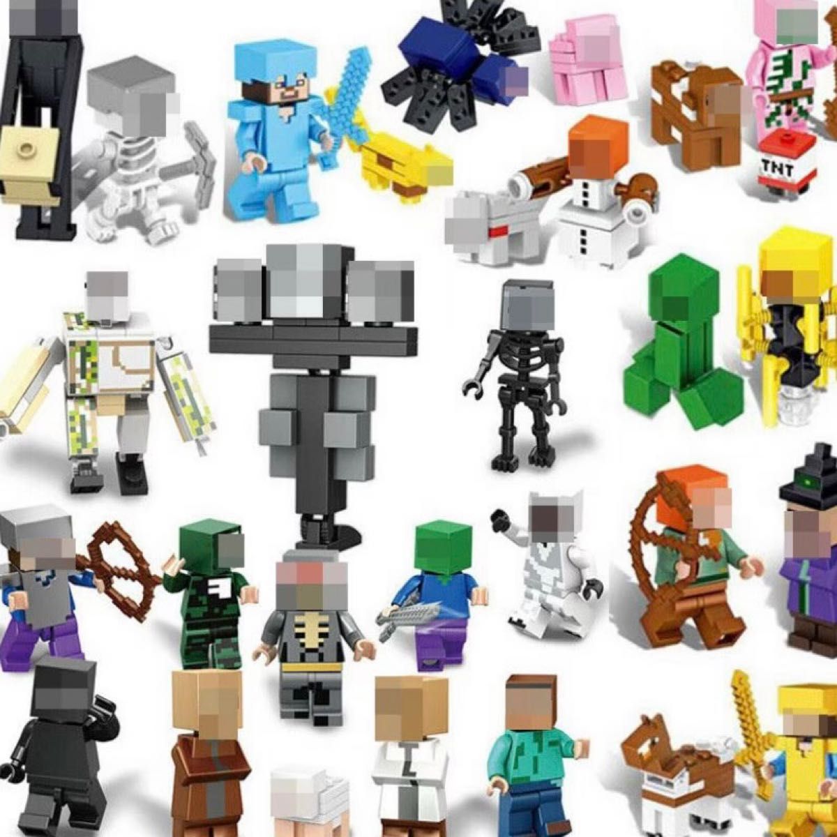 【☆人気商品☆】マイクラ レゴ相互品 ミニフィグ 30体 収集 レゴ ブロック マインクラフト LEGO レゴブロック