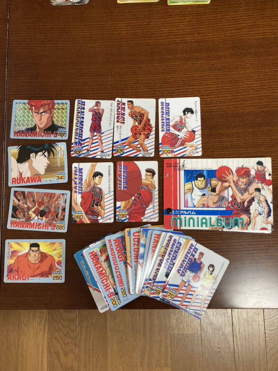 当時物】アマダ スラムダンク カードダス 40枚 キラ ミニアルバム おまけ(スラムダンク)|売買されたオークション情報、ヤフオク! の商品情報をアーカイブ公開 スラムダンク ミニアルバム