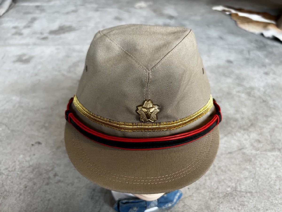 w^)b 40s 50s ビンテージ 当事物 実物 旧 日本軍 帽子 キャップ WW2 第