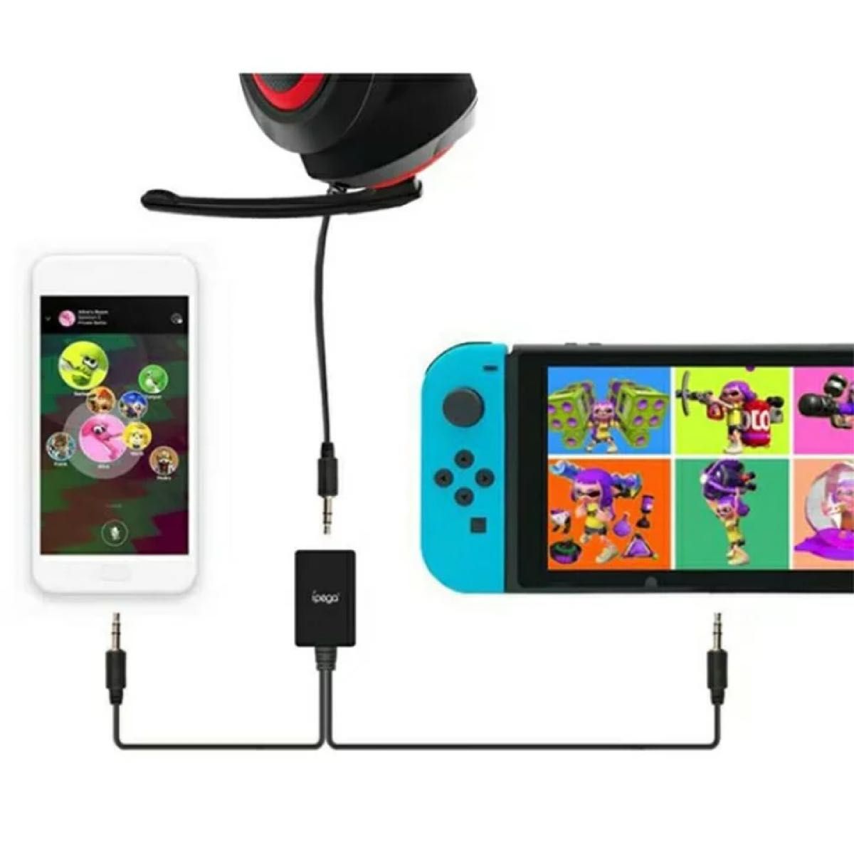 任天堂スイッチ　スーパーキット　キャリーバッグ　イヤフォン　ジョイコン　グリップ Nintendo Switch 任天堂