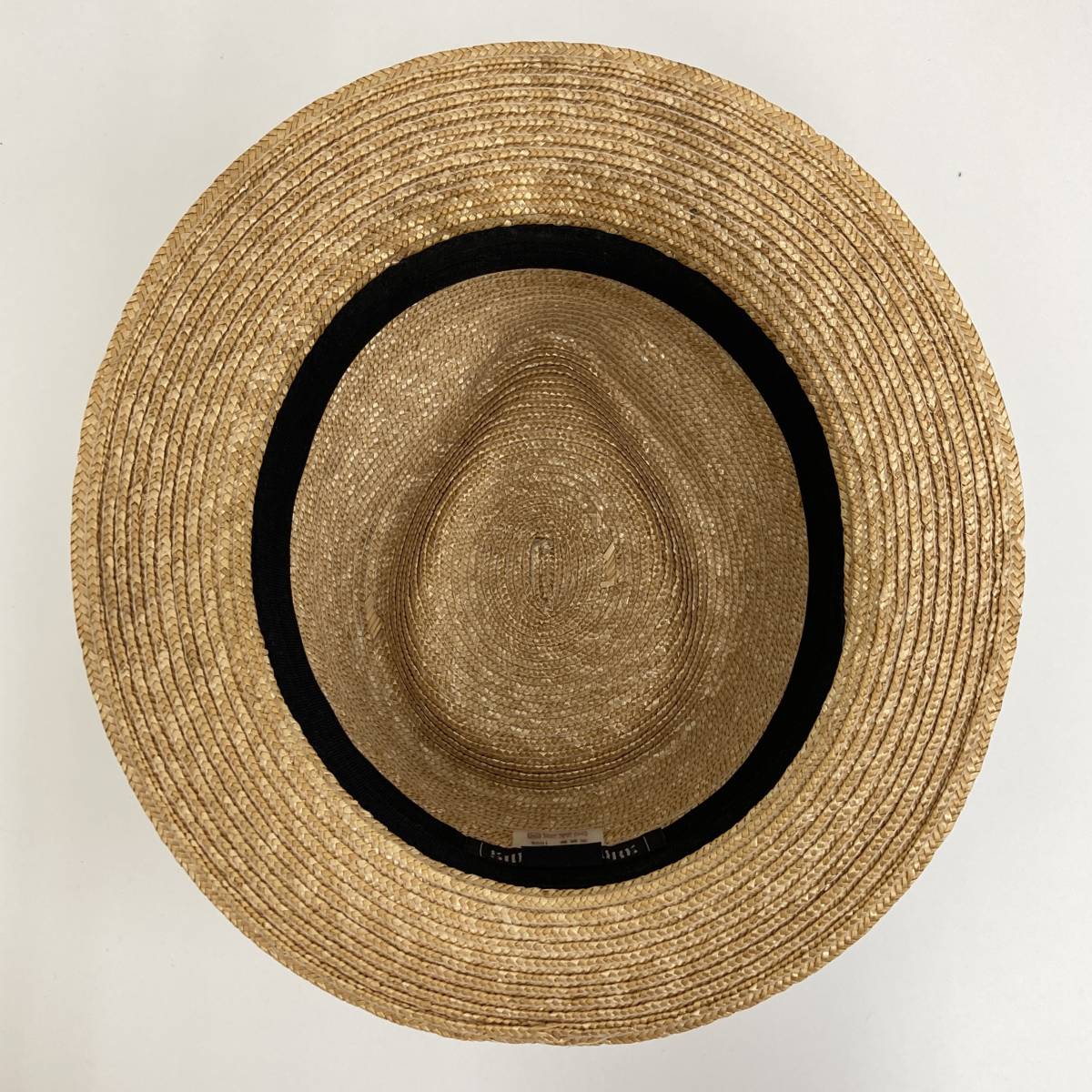 SOFTMACHINE ストローハット 麦わら帽子 ロゴ リボン Lサイズ ソフトマシーン 中折れ帽子 SOFTMACHINE 1311 の画像7