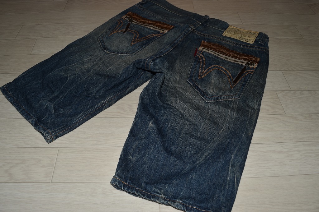 EDWIN 503 BLUE TRIP BTZ593 ハーフデニム ハーフパンツ W34 | www