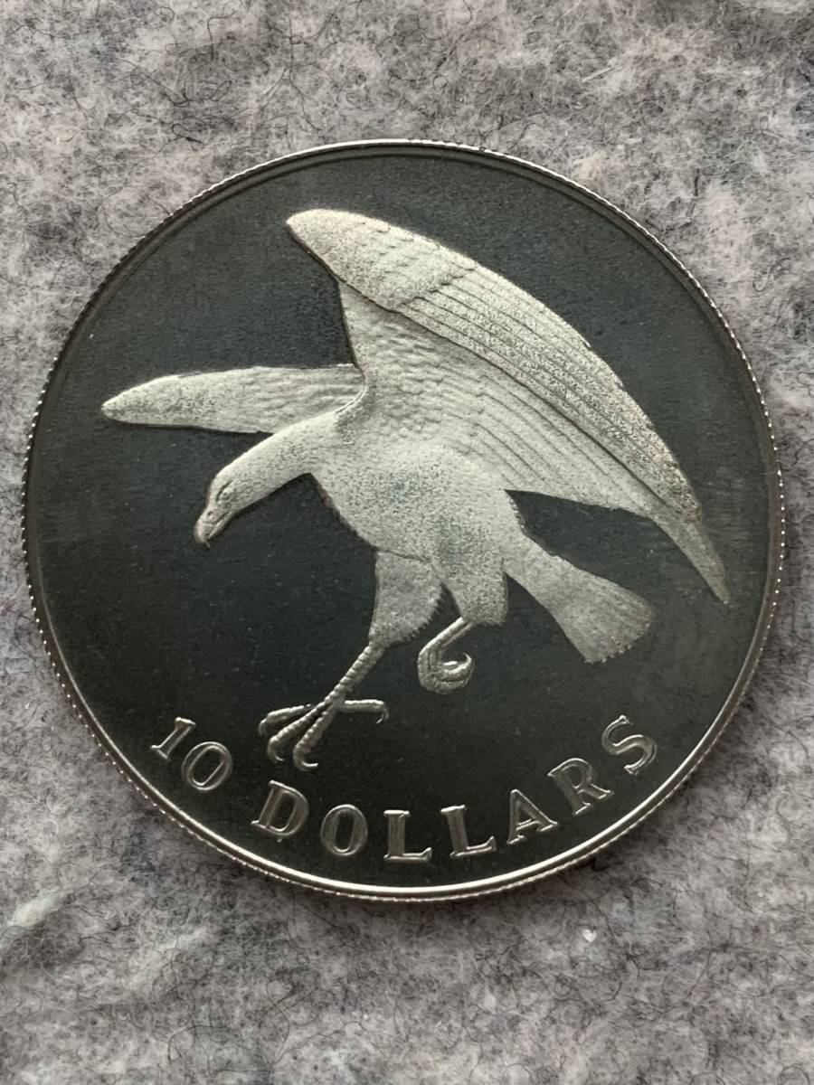 ヤフオク! - シンガポール 1973年 ウミワシ 10ドル 大型銀貨